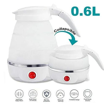 Collapsible kettle for office and hotel use