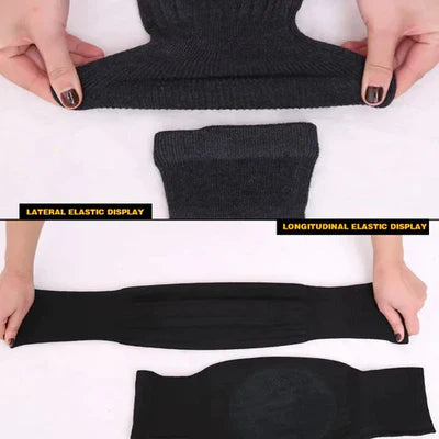 Unisex knee warmers cashmere fabric